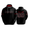 3819 UNISEX FLEECE HOODY CRUSHERS-2