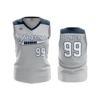 2275 WOMENS V NECK SLEEVELESS STINGRAYS-1