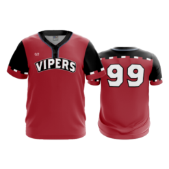 3818 MENS 2 BUTTON SCOOP NECK VIPERS-BASKETBALL
