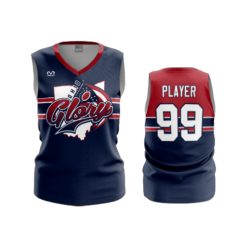 3823 WOMENS V NECK SLEEVELESS OHIO-GLORY-1