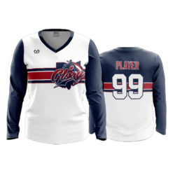 3823 WOMENS V NECK LONGSLEEVE OHIO-GLORY-2