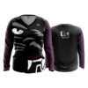 3828 WOMENS V NECK LONGSLEEVE LINDEN-MCKINLEY-WRESTLING