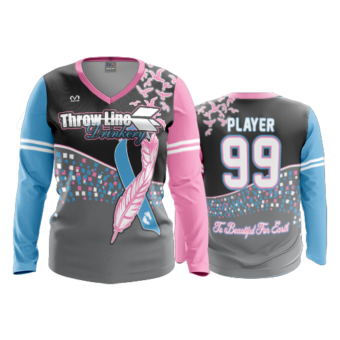 2386 WOMENS V NECK LONGSLEEVE JESSIES-JERSEY-1