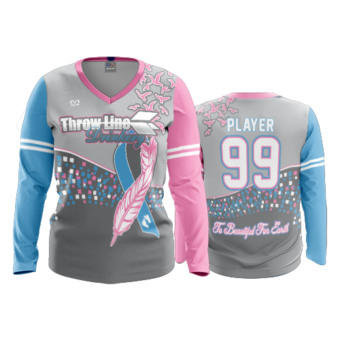 2386 WOMENS V NECK LONGSLEEVE JESSIES-JERSEY-2