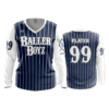 2637 WOMENS V NECK LONGSLEEVE BALLER-BOYZ-1