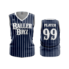 2637 WOMENS V NECK SLEEVELESS BALLER-BOYZ-1
