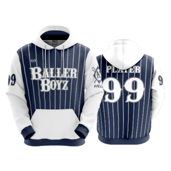 2637 UNISEX FLEECE HOODY BALLER-BOYZ-1