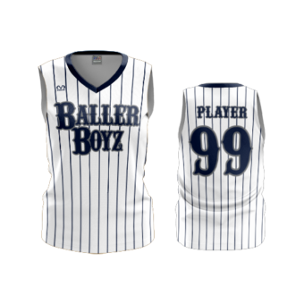 2637 WOMENS V NECK SLEEVELESS BALLER-BOYZ-2