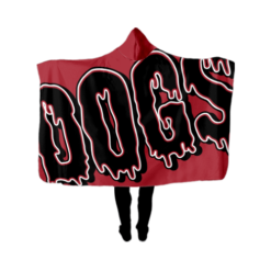 1375 UNISEX FAN WRAP HOODY DOGS-1