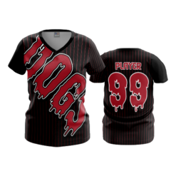 1375 WOMENS V NECK DOGS-2