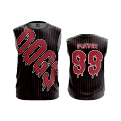 1375 MENS SPORT CREW NECK SLEEVELESS DOGS-2