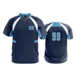 3656 UNISEX DERBY JACKET SHORT SLEEVE MOV-ICE-1
