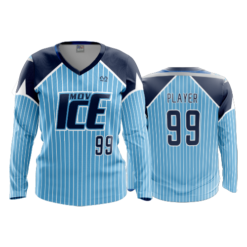 3656 WOMENS V NECK LONGSLEEVE MOV-ICE-2