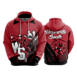 3817 UNISEX FLEECE HOODY WESTERVILLE-S-BOWLING