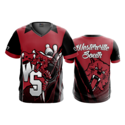3817 MENS SPORT V NECK WESTERVILLE-S-BOWLING