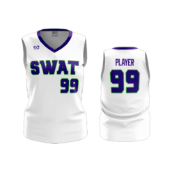 3612 WOMENS V NECK SLEEVELESS SWAT-2