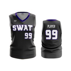 3612 WOMENS V NECK SLEEVELESS SWAT1OU-1
