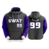 3612 UNISEX FLEECE HOODY SWAT1OU-1