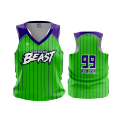3664 WOMENS RACERBACK TANK DIAMOND-BEAST-1