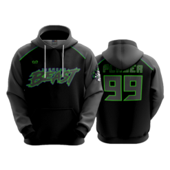 3664 UNISEX FLEECE HOODY DIAMOND-BEAST-2