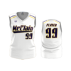3829 WOMENS V NECK SLEEVELESS MCCLAIN-TIGERS-2