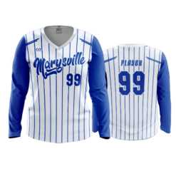 3838 WOMENS V NECK LONGSLEEVE MARYSVILLE-2