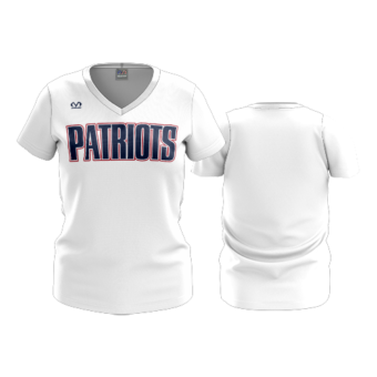 3841 WOMENS SPIRIT CREW NECK PATRIOTS-USA-FP-1