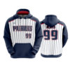 3841 UNISEX FLEECE HOODY PATRIOTS-USA-FP-2