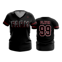 3595 WOMENS V NECK STATE-FARM-1