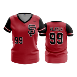3595 WOMENS V NECK STATE-FARM-2