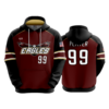 3848 UNISEX FLEECE HOODY NA-EAGLES-1