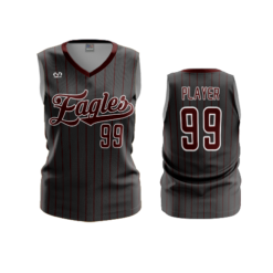 3848 WOMENS V NECK SLEEVELESS NA-EAGLES-2