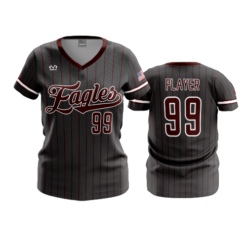 3848 WOMENS V NECK NA-EAGLES-2