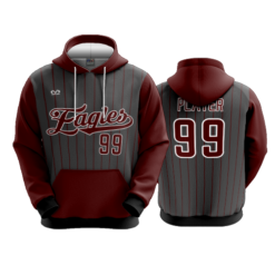 3848 UNISEX FLEECE HOODY NA-EAGLES-2