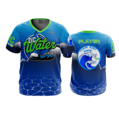 3730 MENS SPORT V NECK DC-WATER