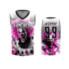 3858 WOMENS V NECK SLEEVELESS CLOWN-PUNCHERS-2