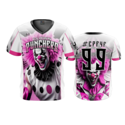 3858 MENS SPORT V NECK CLOWN-PUNCHERS-2