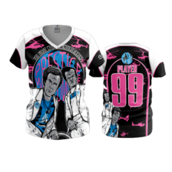 3860 WOMENS V NECK PRESTIGE-WORLDWIDE