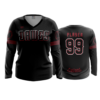 3855 WOMENS V NECK LONGSLEEVE NORTH-BAY-BULLDOGS-2