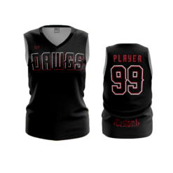 3855 WOMENS V NECK SLEEVELESS NORTH-BAY-BULLDOGS-2