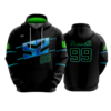 3685 UNISEX FLEECE HOODY S2-1