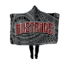 3852 UNISEX FAN WRAP HOODY MUSTANGS-1