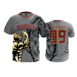3852 MENS SPORT CREW NECK MUSTANGS-1