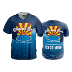 2974 MENS FULL BUTTON DOWN BLAZING-SUN-POOL