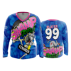 3830 WOMENS V NECK LONGSLEEVE SWAMP-DONKEYS-1
