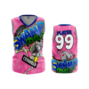 3830 WOMENS V NECK SLEEVELESS SWAMP-DONKEYS-2