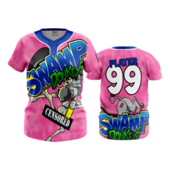 3830 WOMENS NO BUTTON SCOOP NECK SWAMP-DONKEYS-2