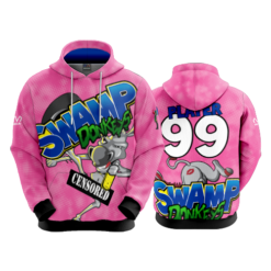 3830 UNISEX FLEECE HOODY SWAMP-DONKEYS-2