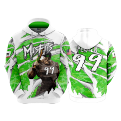 3832 UNISEX FLEECE HOODY NFG-2
