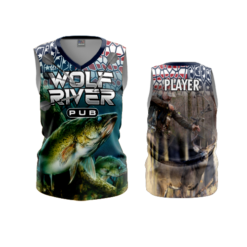 3245 WOMENS V NECK SLEEVELESS WOLF-RIVER-PUB-1